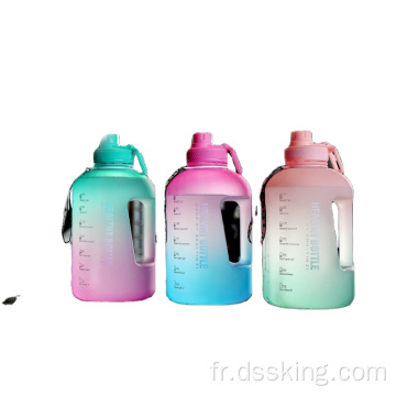 Fashion Fitness Sports Water Bottle Gradient